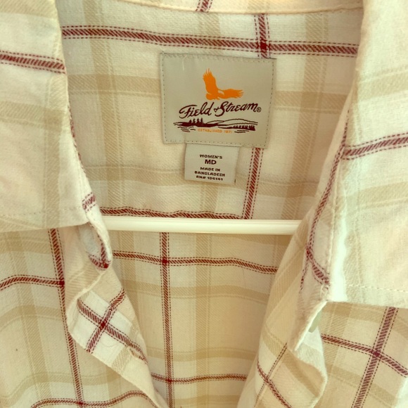 Super cozy field and stream flannel! - Picture 1 of 2